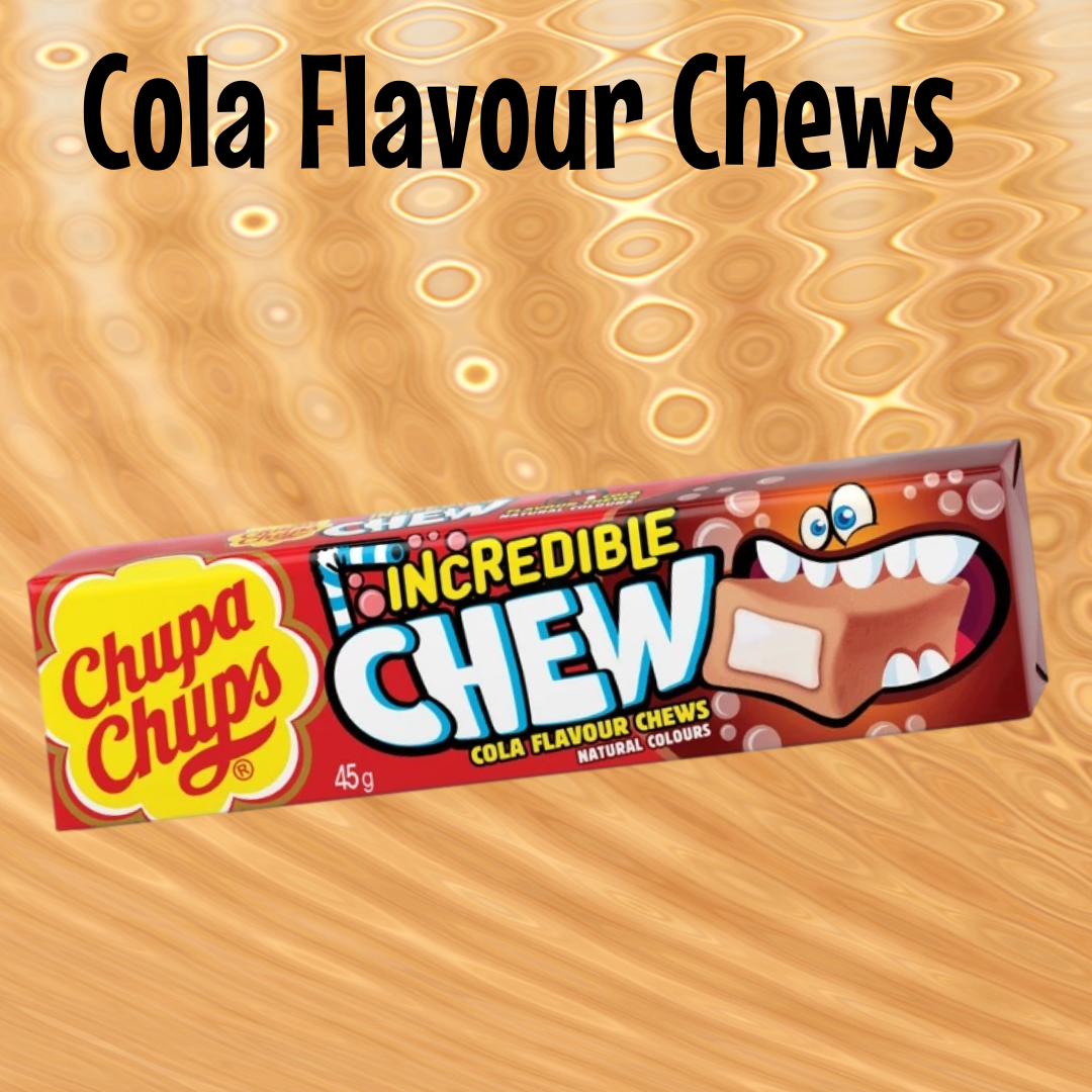 Chupa Chups - Incredible Chew Strawberry - 20 Packs