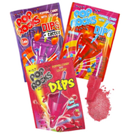 Pop Rocks Popping Candy With Lollipop And Tattoo Strawberry And Cola - 30 Packs
