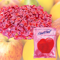 Heart Beat Jumbo Love Candy Tutti Frutti Flavour 6g - 166 Piece Pack (1kg)
