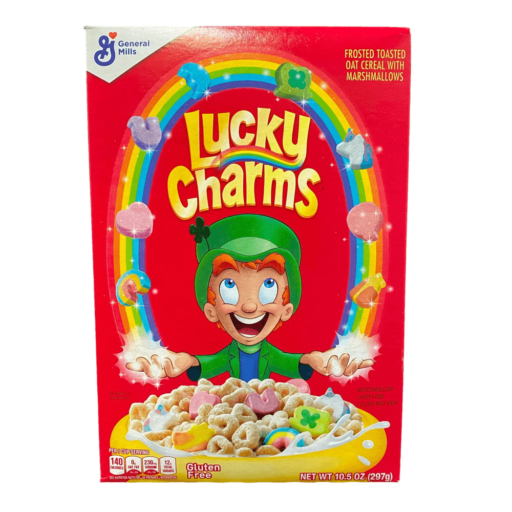 Lucky Charms Frosted Toasted Oat Cereal With Marshmallows Gluten Free 297g USA