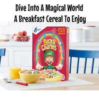 Lucky Charms Frosted Toasted Oat Cereal With Marshmallows Gluten Free 297g USA
