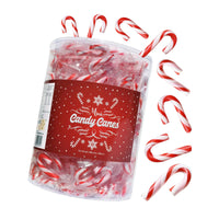 Mini Candy Canes 4g Peppermint Flavoured - 200 Pieces
