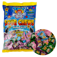 TNT Sour Chews Sherbet Filled - 1kg
