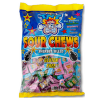 TNT Sour Chews Sherbet Filled - 1kg
