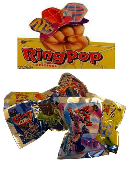 Ring Pop 14g - 12 Piece Pack - Aussie Variety-AU Ancel Online